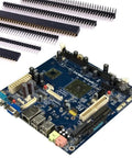 All In One 112Pcs 2.54mm Pin Header Kit For Arduino Prototyping with circuit board and header components displayed.