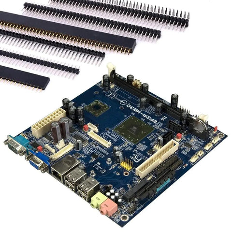 All In One 112Pcs 2.54mm Pin Header Kit For Arduino Prototyping with circuit board and header components displayed.