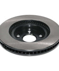 Electrophoretic Front Vented Brake Rotor With Superior Corrosion-Resistant Coating, Salt Spray Tested Per ASTM B-117 ISO 9227, shown front view