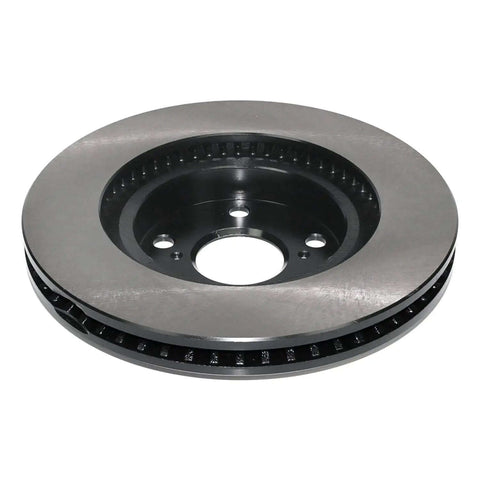 Electrophoretic Front Vented Brake Rotor With Superior Corrosion-Resistant Coating, Salt Spray Tested Per ASTM B-117 ISO 9227, shown front view