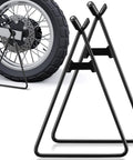 2 Pack Dirt Bike Triangle Stands For Rear Wheel Maintenance Stand Beefy Solid Steel Construction Fits 80cc To 500cc Dirt Bikes