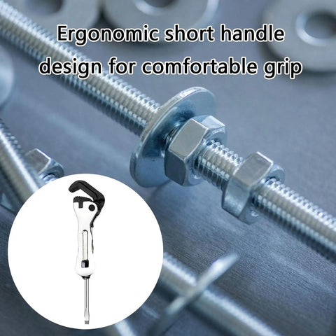 Compact Rough Wrench For Automotive And Furniture Assembly Quick Fixes In Tight Spaces Handy For DIY Enthusiasts And Pros
