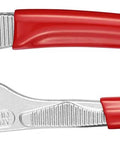Close-up of pliers wrench from Three Piece Pliers Wrench Set In Tool Roll High Leverage Pliers Wrenches For Gripping Turning Pressing And Bending