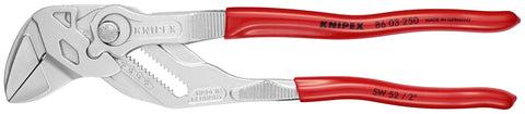 Close-up of pliers wrench from Three Piece Pliers Wrench Set In Tool Roll High Leverage Pliers Wrenches For Gripping Turning Pressing And Bending