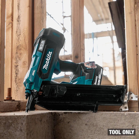 18V LXT Cordless Framing Nailer With 21 Degree Full Round Head, 3-1/2 Inch, Tool Only at construction site