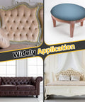 Smooth Upholstery Nailhead Trim Tape 8 Meter Glossy Bronze Decorative Strips For sofa, headboard, and chair upholstery.