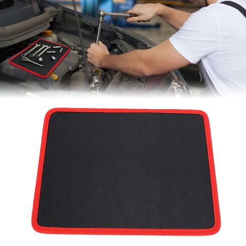 Heavy Duty Magnetic Tool Mat With PVC Coating Flexible 9.84 By 12.99 Inches Stays Put For Screwdrivers Wrenches Bolts And Small Parts In the garage