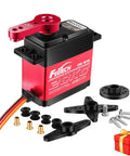 Beefy High Torque Waterproof RC Servo With Full Metal Gear And Aluminum Case 7 Point 4V High Voltage Digital Servo Delivers 20Kg Torque 180 Degree Swing Built For 1 8th And 1 10th Scale RC Cars And Trucks with accessories and a gift box