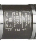 Close-up of Octalink V2 Bottom Bracket 68x113mm for English Thread Cranks, High-Precision BB ES300 Style with steel build and coating.