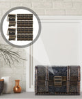 Heavy Duty Iron Hinges With Screws For Wood And Jewelry Boxes, Retro Style Cabinet Hinges For Drawers And Small Cabinets in use