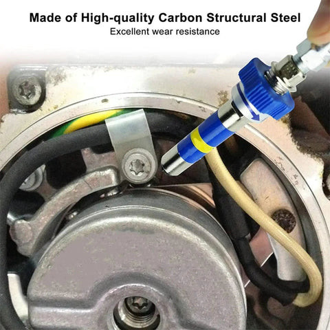 Heavy Duty Grease Coupler With Strong Locking Pump Adapter for precise mess free greasing on machinery with steel parts