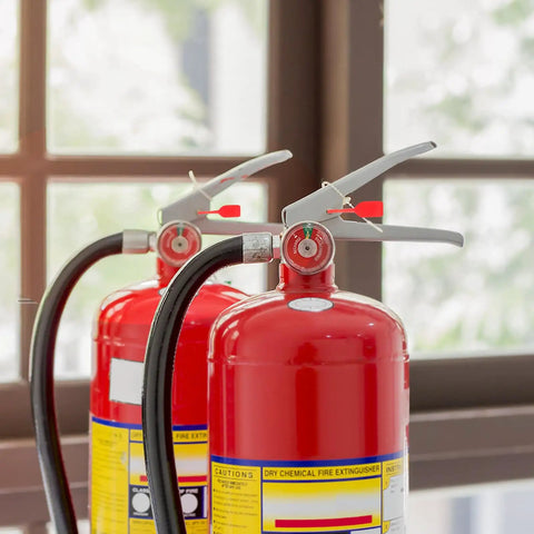 Top Grade 2000 Pack Fire Extinguisher Tamper Seals Plastic Safety Lock Pins Red Security Zip Ties For Office Industrial Equipment Management Heat Resistant Universal Fit with fire extinguishers.