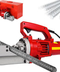 Heavy Duty 1250w Electric Hydraulic Rebar Cutter Saw Portable Handheld Bender For Steel Rods Quick Cuts In Under 4 Sec with case