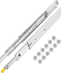 Heavy Duty 60 Inch Locking Drawer Slides Built Tough As Nails With Ball Bearings And Side Mount Brackets to Haul Up To 500 Lbs Without Breaking A Sweat.