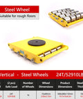 Low Profile Machinery Dolly Heavy Duty Equipment Mover Skates Smooth Glide Floor Roller Industrial Steel Transport Cart Built Tough To Haul Heavy Shop Gear With Zero Sweat Around The Warehouse with steel wheels for rough floors.