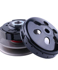 High Performance Racing Clutch Assembly With Bell for GY6 125cc 150cc 157QMJ 152QMI engines, 19 splines bell, 138mm OD