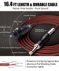 Rugged Dynamic Vocal Microphone For Singing And Live Performance Cardioid Studio Mic With Clear Voice cable detail