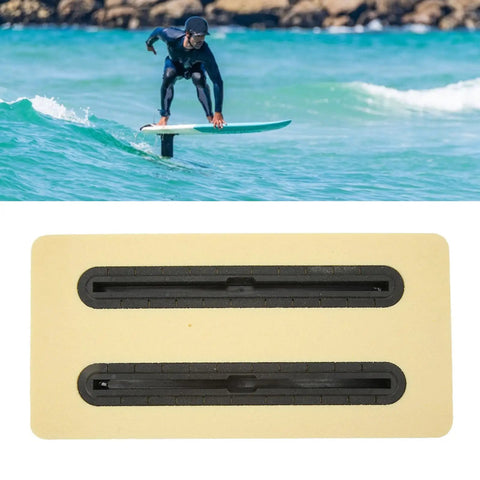 Lightweight Surf Foil Gear Box With Stable Mount Track For Surf Foil Accessories Black Dope Foam Box Holder For Quick Secure On Water Setup And Easy Rugged Transport