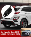 Shark Fin Antenna Cover For Hyundai Kona 2018 2019 2020 2021 2022 2023 Glossy Black Roof Topper Not GPS Model 96210 J9300