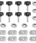 Universal Jeep Wrangler Hard Top Fastener Kit With Quick Release Bolts No Tools Needed Easy Install For YJ TJ JK JKU Sahara Rubicon X