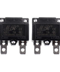 Two Pack 125 To 250V AC And 32V DC Thermal Circuit Breaker 7A Auto Reset Overload Protector Switch