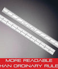 18 Inch Precision Blade For Combination Squares, Sets, And Bevel Protractors With 4R Graduations, Satin Chrome Finish