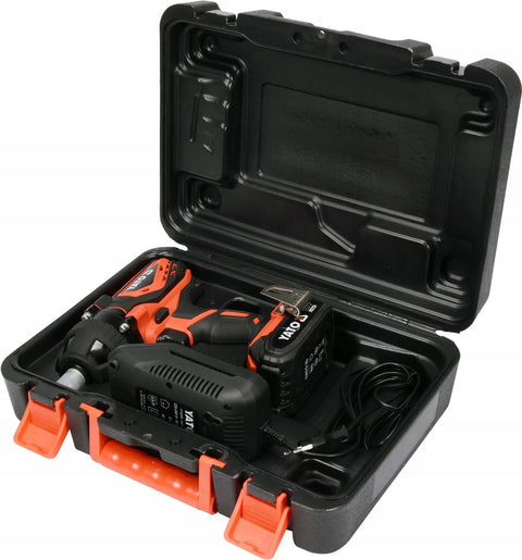 18V Cordless Impact Wrench Beast with 300Nm Torque Badass Lithium Ion Battery Socket Set in carrying case with charger.