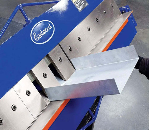 48 Inch Pan And Box Sheet Metal Brake With Adjustable Removable Fingers for Precise 135 Degree Bends on metal sheet