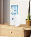 Portable Ice-Cold Water Dispenser For Countertop Bottled Water, Durable PP Construction, Built-In Tap For Easy Pour in home setting