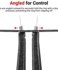 7 Inch 90 Degree External Retaining Ring Pliers With 0.070 In Tips showing angled tips for secure control in repairs