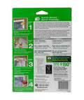 Instructions for Indoor Window Shrink Film Insulation Kit For Five Windows 62 Inch By 210 Inch Crystal Clear Film With Eighty Four Foot Double Sided Tape No Muss No Fuss Install And Seal Drafts While Boosting Home Energy Efficiency