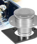 Billet Aluminum Remote Fuel Tank Filler Neck Kit With Gas Cap And Weld On Steel Bracket Fits 2 Inch Filler Hose