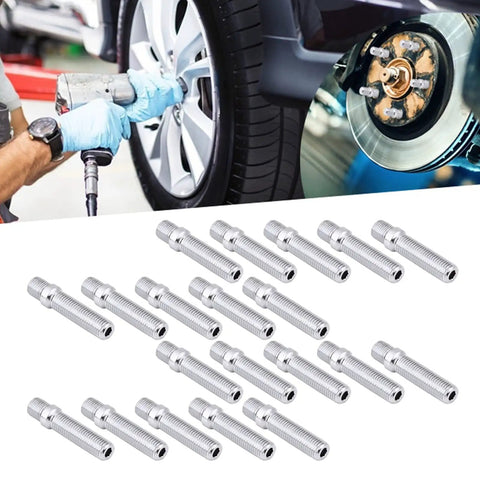 Upgrade Your Ride With These Steel Gototop Wheel Stud Converters 20 Piece Set 50mm Extension Fits 12x1.5 To 12x1.5 For E46 And 3 Series Cars Ready For A Sick Look And Safe Performance Anytime. 20-piece steel wheel stud converter set, 50mm, for wheel installation