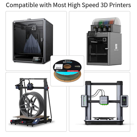 Solid High Speed PLA Plus Filament 1.75Mm 1Kg Olive Green Spool Brings Killer Precision And Zero Hassle To Your Rapid Desktop 3D Printing Sessions Plus Or Minus 0.03Mm Accuracy So You Can Easily Crush Complex Builds