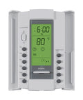 Programmable thermostat for 20 Sq Ft Electric Radiant Floor Heating Cable Kit With Programmable Thermostat For Tile Stone And Laminate Floors 120V Underfloor Heating System Plug And Play Setup With All Included Accessories