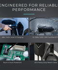 No Sweat J1772 Level 2 EV Charger 48 Amp 240 Volt Fast Charging Station with UL certification and heavy-duty cable.