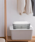 Total Breeze Pet Underwear Drawer Organizer Bin Non Slip Stackable Closet Storage Box Keeps Lingerie Neat And Portable Dresser Dividers Wear Resistant Everyday Essential on a dresser.