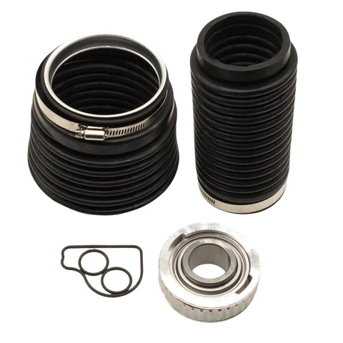 Transom Seal Rebuild Bellows Kit For Volvo Penta SX DP Drives And Cobra Stern Drives 1986 To 1993 With U Joint Exhaust, Shift Cable Bellows, Gimbal Bearing, Mounting Gasket