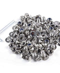 Stainless Steel Front And Rear Fender Hardware Kit for Chevy Universal Pocket Rivet Style Fender Flares Screws And Bolts