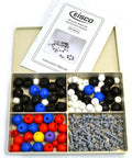Molecular Model Set For Biochem Students, 135 Pieces, Durable Plastic Construction With Sturdy Carry Case And Four Divided Compartments