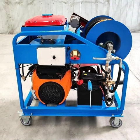 Heavy Duty High Pressure Hydro Jet Drain Cleaner For Sewer Lines And Underground Pipelines Pro Grade Pipe Cleaning System