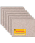 8-pack of Self Adhesive Felt Furniture Pads For Hardwood Floors, 8x6 Inch Cuttable Squares, 1/5 Inch Thick, Beige