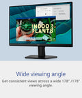 23 8 Inch FHD Monitor Featuring Killer 144Hz Refresh Rate And Lightning Fast 1Ms Response Time Built With IPS Panel showing wide viewing angle with images on screen.