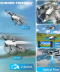 2K HD GPS Drone with Real Time 5G FPV Transmission Auto Return Follow Me Circle Fly Waypoint Fly Optical Flow in action