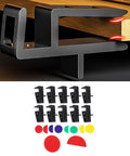 Pro Grade Woodworking Scribing Jig Set For Cabinet Installations And Furniture Making, Built With Durable ABS Plastic
