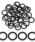 100 Pcs Nitrile O-Rings 1/2 In ID, 11/16 In OD, 3/32 In Thick, 70 Durometer Black Sealing Gaskets For Automotive, Machinery, And Plumbing