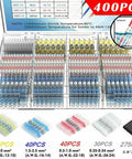 Grab This Banger 400PC Solder Seal Sleeve Heat Shrink Butt Wire Connectors Terminal Kit With Waterproof Sealing For Durable Welding Work And Tough Wiring Jobs That Never Fail On Any Project. 400-piece boxed kit with assorted heat shrink solder seal connectors