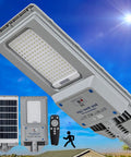 Beast 1000W Solar Street Light Outdoor Flood Light 80000 Lumens Dusk To Dawn with Motion Sensor and remote control