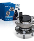 Rear Wheel Bearing Hub Assembly For Ford Escape 2013 2019 C Max 2013 2018 Lincoln MKC 2015 2019 Replacement Wheel Bearing Hub Unit Direct Fit OEM Grade For Front Wheel Drive Vehicles Without Active Park Assist next to packaging