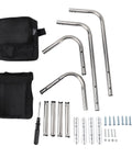 Parts and tools for Knee Seat Garden Tool With Ergonomic Kneeling Bench Pro Grade Stainless Steel Frame Portable Kneeler Seat With Ankle Support